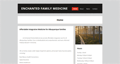 Desktop Screenshot of enchantedfamilymedicine.com
